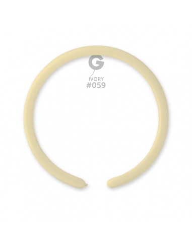 Gemar Standard 2.5x150cm - 1x60 inch - Ivory No.059 - D2 - 100 pz