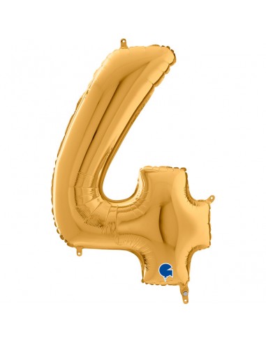 Globo Foil 26" / 66 cm - gold - Nº 4